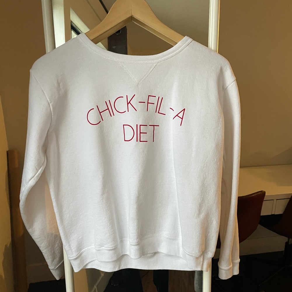 Chick-Fil-Diet Sweatshirt, Size Small